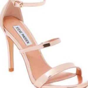 steve madden rose gold sheena heels